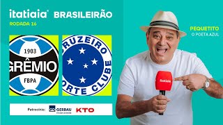 GRÃŠMIO X CRUZEIRO AO VIVO NA ITATIAIA  REACT DO BRASILEIRÃƒO 2024 [upl. by Mlehliw]