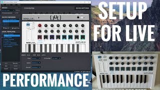 How to Set Up Arturia Minilab MkII for Live Performance Without Using a Mouse [upl. by Akenahs514]