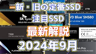 NVMe SSD 新旧の定番・注目モデルの最新状況まとめ解説。オススメもわかる！ 2024年9月 [upl. by Gervais]