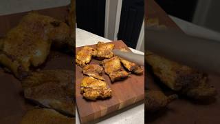 Air Fryer CHICKEN THIGHS 🍗 [upl. by Jepson310]