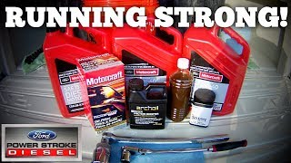 Powerstroke Oil Change Secret to Longevity [upl. by Johnsten]