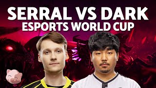 SERRAL vs DARK Semi Finals  1000000 Esports World Cup  StarCraft 2 [upl. by Sirod]