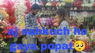 aj sabkuch ho gaya popat 🥺 aj ka din barbaad ho gaya mera🥺 crazy sheelu offical [upl. by Asiul]