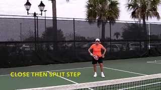 Pickleball Block Drop When You Dont Get to Net Deb Harrison [upl. by Ahsitel]