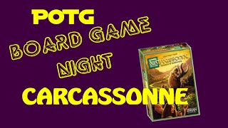 POTG Board Game Night  Carcassonne Hunters amp Gatherers [upl. by Nueoht]