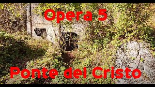 Opera 5 sbarramento di Ponte del Cristo  Pietratagliata UD [upl. by Anilejna]