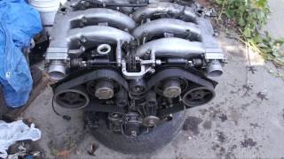 Blown up 300ZX Z32 NA gets J30 swap VG30DE [upl. by Htes]