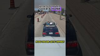 Enraged Driver Cuts Off Semi Truck  Road Rage [upl. by Dombrowski]