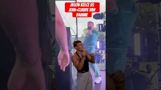 🔥 Jason Kelce vs JeanClaude Van Damme Dance Off 🕺💥 DanceChallenge EpicShowdown [upl. by Rihana]