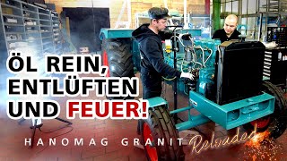 TraktorMotor zusammengebaut  springt er an  Hanomag Granit Reloaded [upl. by Hannibal]