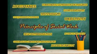 PRINCIPLES OF SOCIAL WORK [upl. by Nebe872]