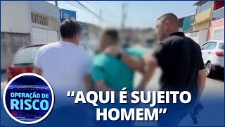 “Não mexe com a minha família entendeu” dispara traficante para policial [upl. by Kelby]