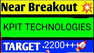 KPIT TECHNOLOGIES SHARE LATEST NEWS TODAYKPIT TECH SHARE ANALYSISKPIT TECH SHARE TARGETKPIT TECH [upl. by Eicak821]