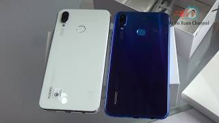 Huawei Nova 3i Pearl White and Iris Purple color [upl. by Deering]