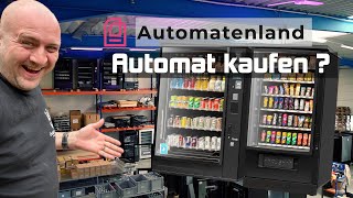 Automaten für Snacks und Getränke kaufen im Automatenland [upl. by Oflunra494]