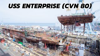 USS Enterprise CVN 80  Charting the Future of Naval Dominance [upl. by Yelir]