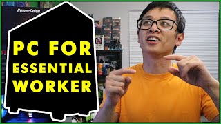 Giving Back to Essential Workers  Gaming PC Giveaway [upl. by Zorah]