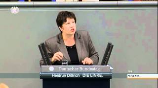 Heidrun Dittrich DIE LINKE Rede zur zweiten Lesung des 6 Altenbericht der Bundesregierung [upl. by Salena]