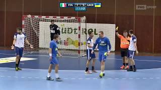 Qualificazioni Mondiali Pallamano 2019 Italia vs Ucraina [upl. by Eimak]