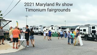 2021 Maryland Rv show at the Timonium Fairgrounds [upl. by Aicnelav]