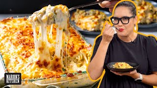 My ‘hidden veg’ Cheesy Miso Tuna Mornay Casserole Pasta Bake  Marions Kitchen [upl. by Vinia]