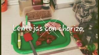 Lentejas con chorizo olla gm [upl. by Ahsekyw149]