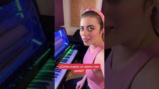 ¿Cómo suena el piano sin pedal [upl. by Argella]