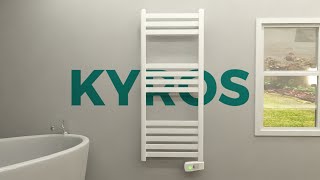 KYROS Digital Electric Towel Rail  Rointe Heating [upl. by Ycal]