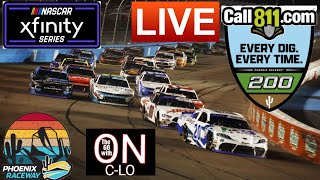 🔴Call 811Com 200 at Phoenix Raceway Live Nascar Xfinity Series Play by Play Race Audio and more [upl. by Markowitz]