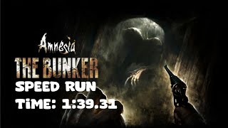 Amnesia The Bunker Any Speedrun  13931 [upl. by Hakilam]