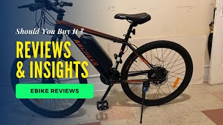 Key Insights about the ANCHEER 500W 26quot Electric Mountain Bike [upl. by Sirovaj822]