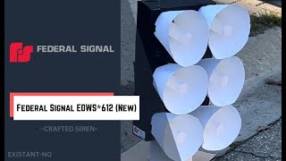 EOWS612 New version Crafted siren  Alert Hilo Chimes Alternate wail [upl. by Ahsya864]