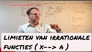 75 Limieten van Irrationale Functies  xa [upl. by Hakvir]