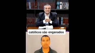 Católicos é enganados em pedir intercessão aos santos Part5 Religião Bíblia Santosviral Shorts [upl. by Retniw]