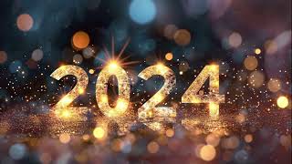 Sparkling New Year 2024 Celebration 4K Art No Sound TV ART SCREENSAVER NewYear2024 Celebration [upl. by Linus]