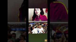 FC Barcelona girl reaction on Ronaldo [upl. by Tamaru]