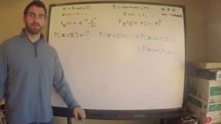 Poisson  Geometric Example  Exam P [upl. by Margalit847]