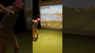 Bombed it in the golf Sim lovegod ￼ [upl. by Scholem]