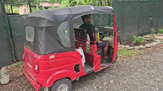 Tuk Tuk ride home Transportation in Costa Rica 🇨🇷 Puerto Viejo de Talamanca Playa Negra [upl. by Lednyc]