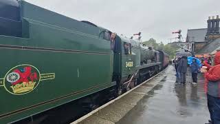 eddystone rolling into grosmont NYMR [upl. by Kus]