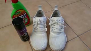 How To Clean Adidas Triple White NMD R1 XR1 Kanye West Ultra Boost YEEZY Full HD 2016 [upl. by Marlane]