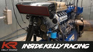 Inside Kelly Racing  Supercar engine dyno  Darwin prep [upl. by Jael]