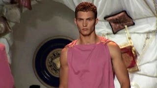 Versace Mens SpringSummer 2015 Full Show  HQ [upl. by Aniled]