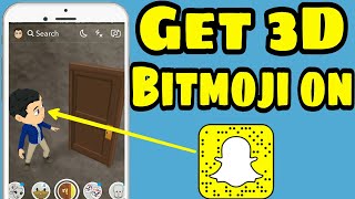 How to Get 3D Bitmoji on Snapchat android 2023 [upl. by Eiram329]