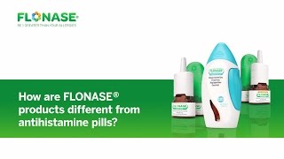 How are FLONASE® products different from antihistamine pills [upl. by Nilsoj]