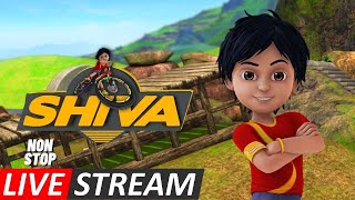 Shiva  शिवा  LIVE STREAM 🔴  Fun Animated Show for Kids Shiva NickJr Kids Animated [upl. by Campney481]