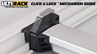 Van Guards ULTI Rack  Click amp Lock mechanism guide [upl. by Ellivnarg]