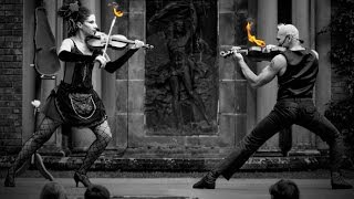 Strings on Fire  The Worlds Hottest Violin Duo [upl. by Mukerji]