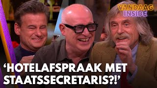 Johan klapt uit school over hotelafspraak met vrouwelijke staatssecretaris  VANDAAG INSIDE [upl. by Markson802]