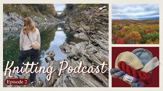 Josefins knitting podcast episode 2  NYC and New England yarn haul  lots of fall accessories [upl. by Korns554]